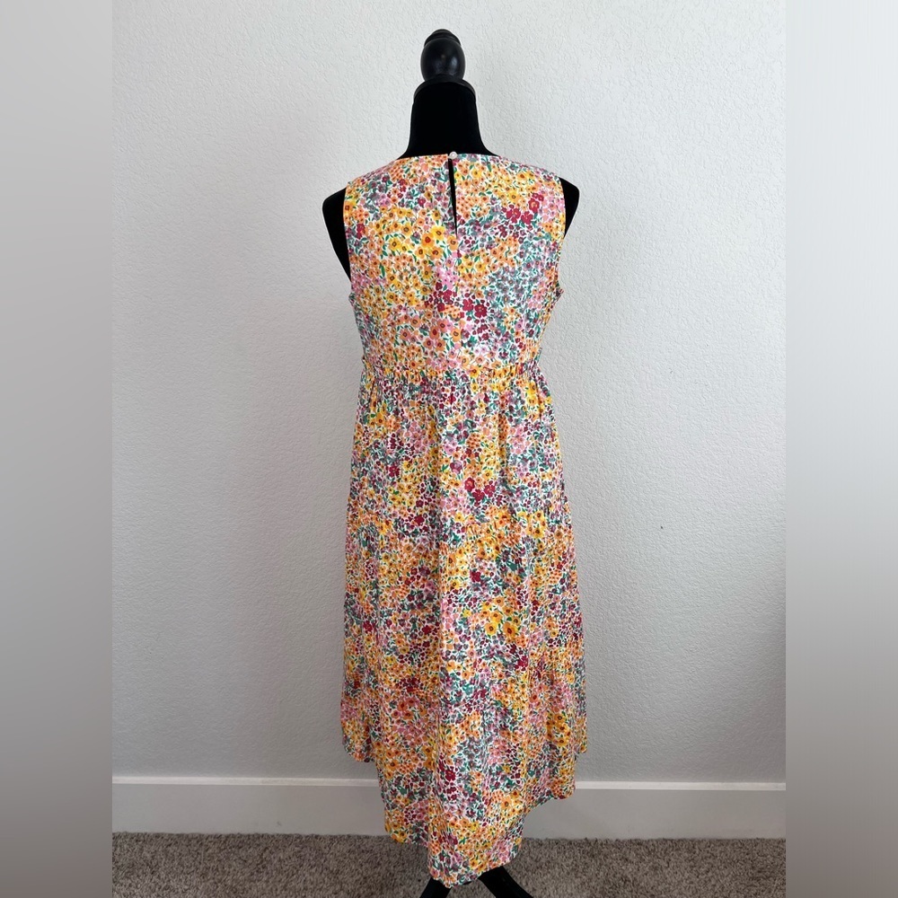 NWT: J. Crew Sleeveless Floral Tier Sundress Size 4P - Picture 4 of 10